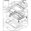 Samsung FX710BGS/XAA-00 drawer diagram