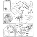 Samsung DV328AEW/XAA-00 motor assy diagram
