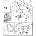 Samsung DV328AGG/XAA-00 motor assy diagram