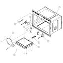 Dacor EO130SBC oven interior 2 diagram
