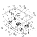 Dacor DCT305SNGH cabinet diagram