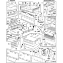 Samsung RF266ADPN/XAA-00 freezer diagram