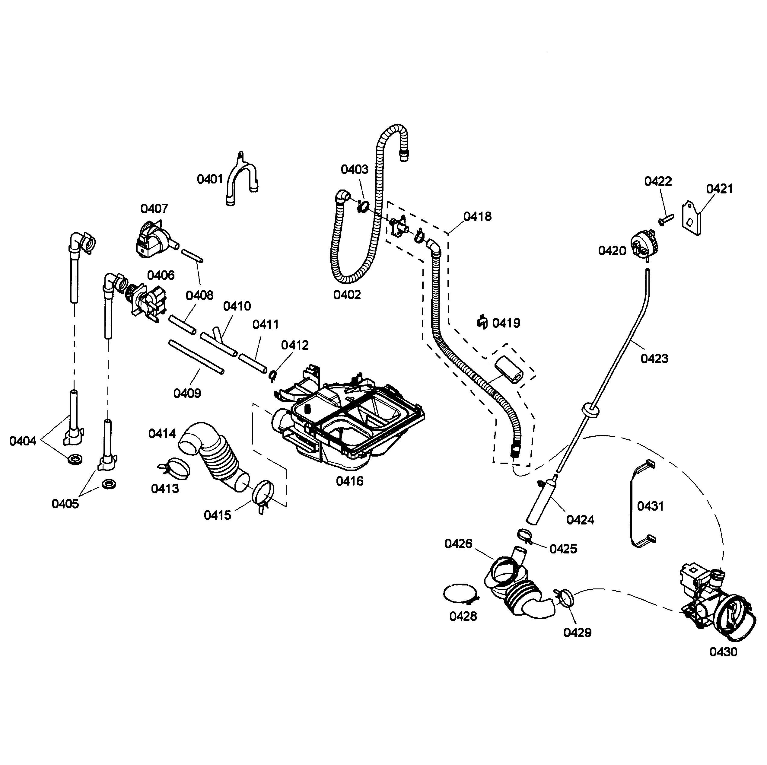 Bosch WFMC5301UC/12 pump/dispenser diagram