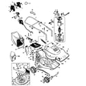 Black & Decker MM875 TYPE2 lawnmower diagram