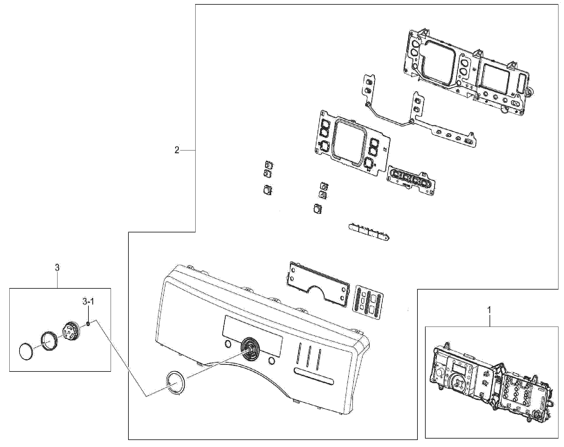 Kenmore 40289032010 control panel diagram