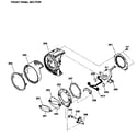 Sony DCR-SX85/R front assy diagram