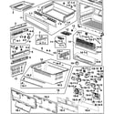 Samsung RF267ABPN/XAA-00 freezer diagram