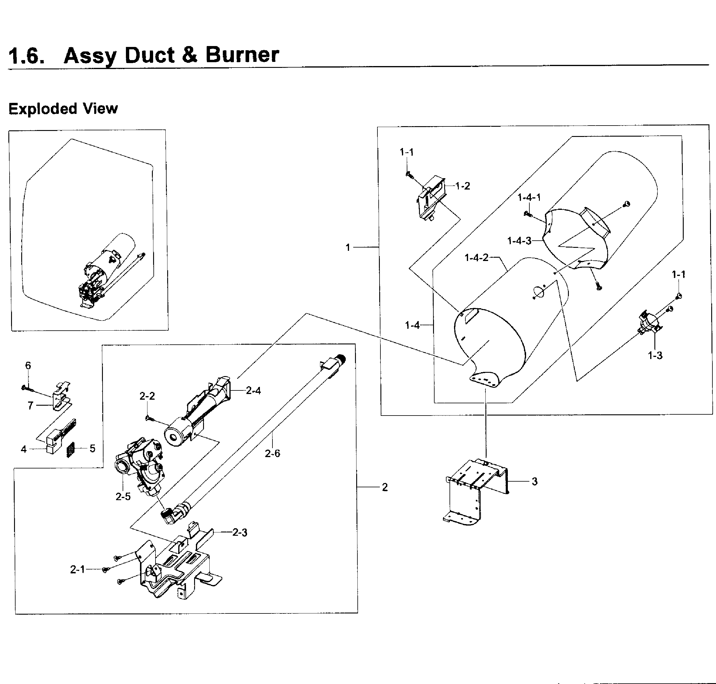 Samsung DV431AGW/XAA-01 heater assy diagram