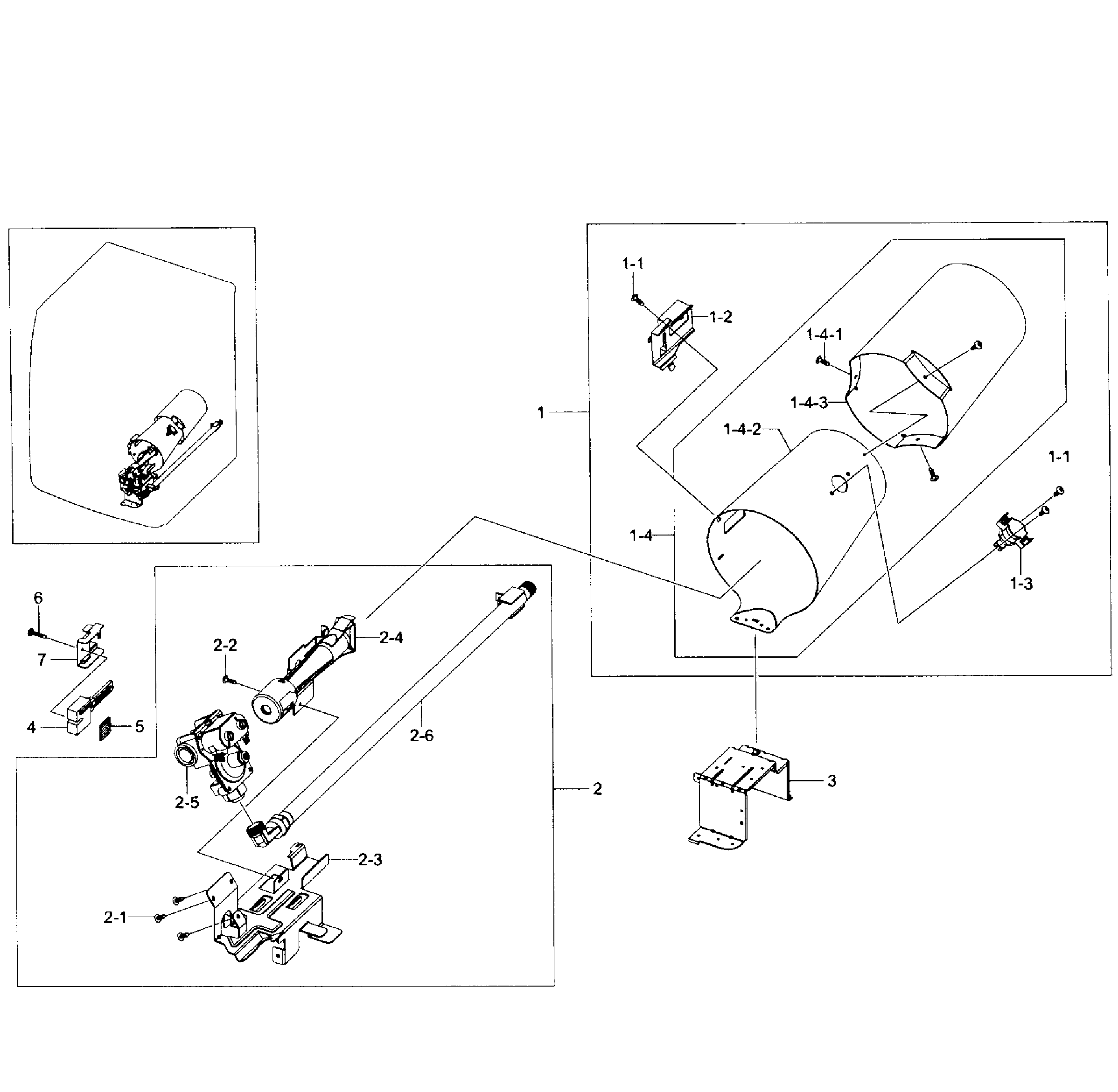 Samsung DV431AGW/XAA-02 heater assy diagram