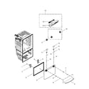 Samsung RFG29PHDBP/XAA-01 freezer door diagram