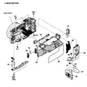 Sony NEX-5NK/W rear assy diagram