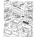 Samsung RF265ABPN/XAA-00 freezer diagram