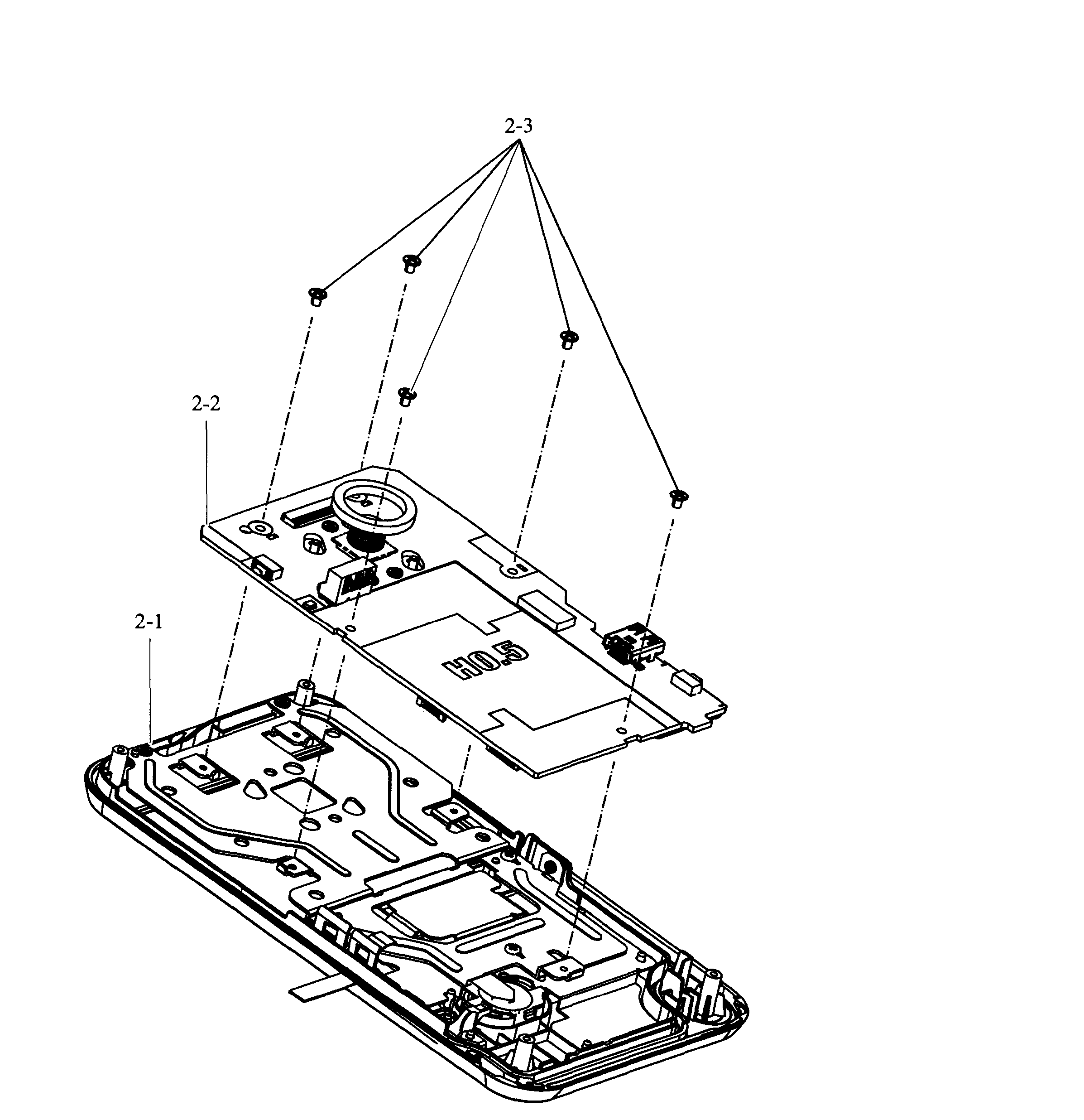 Samsung HMX-W300BN/XAA-0001 chassis 1 diagram