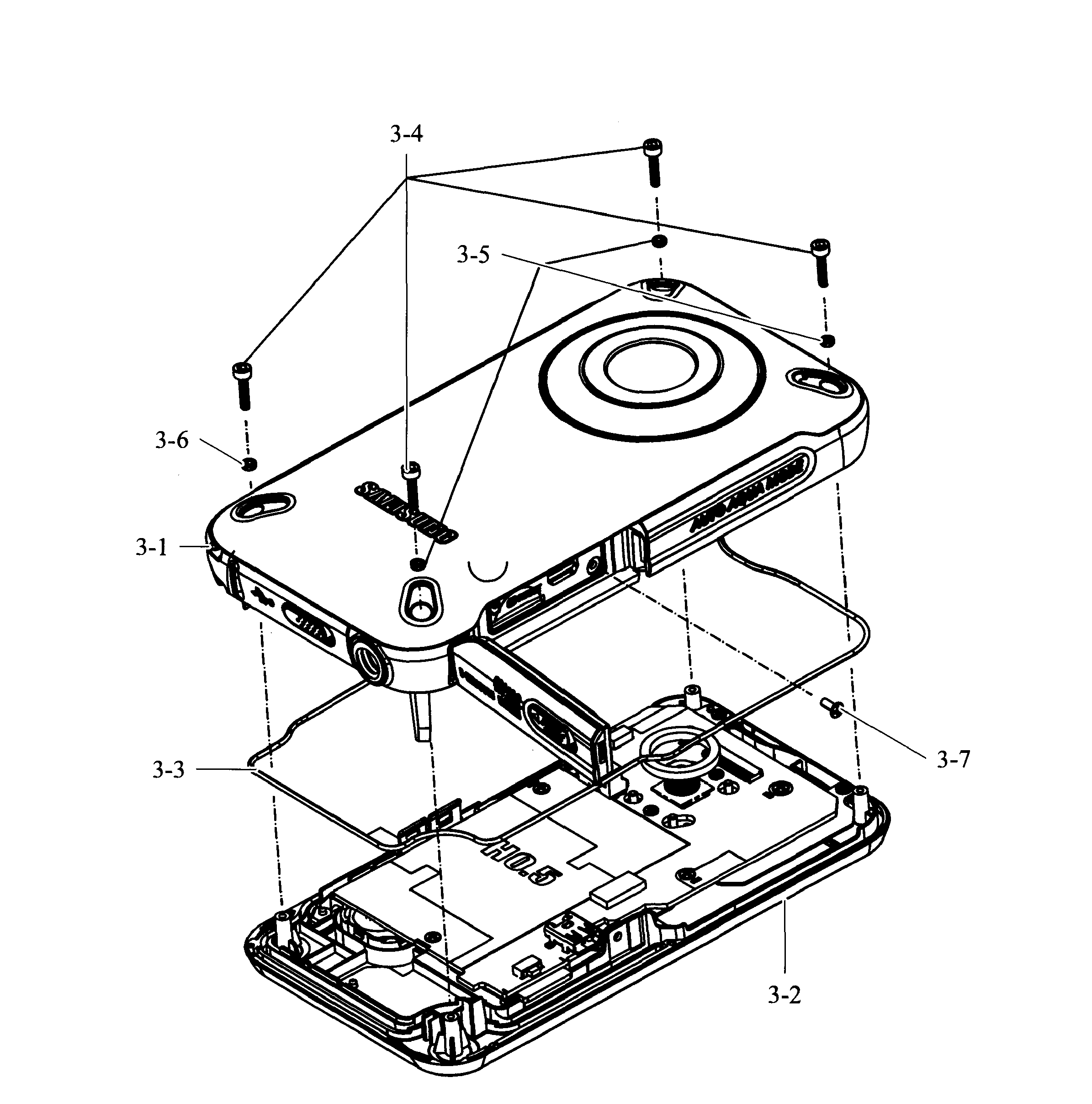 Samsung HMX-W300BN/XAA-0001 chassis 2 diagram