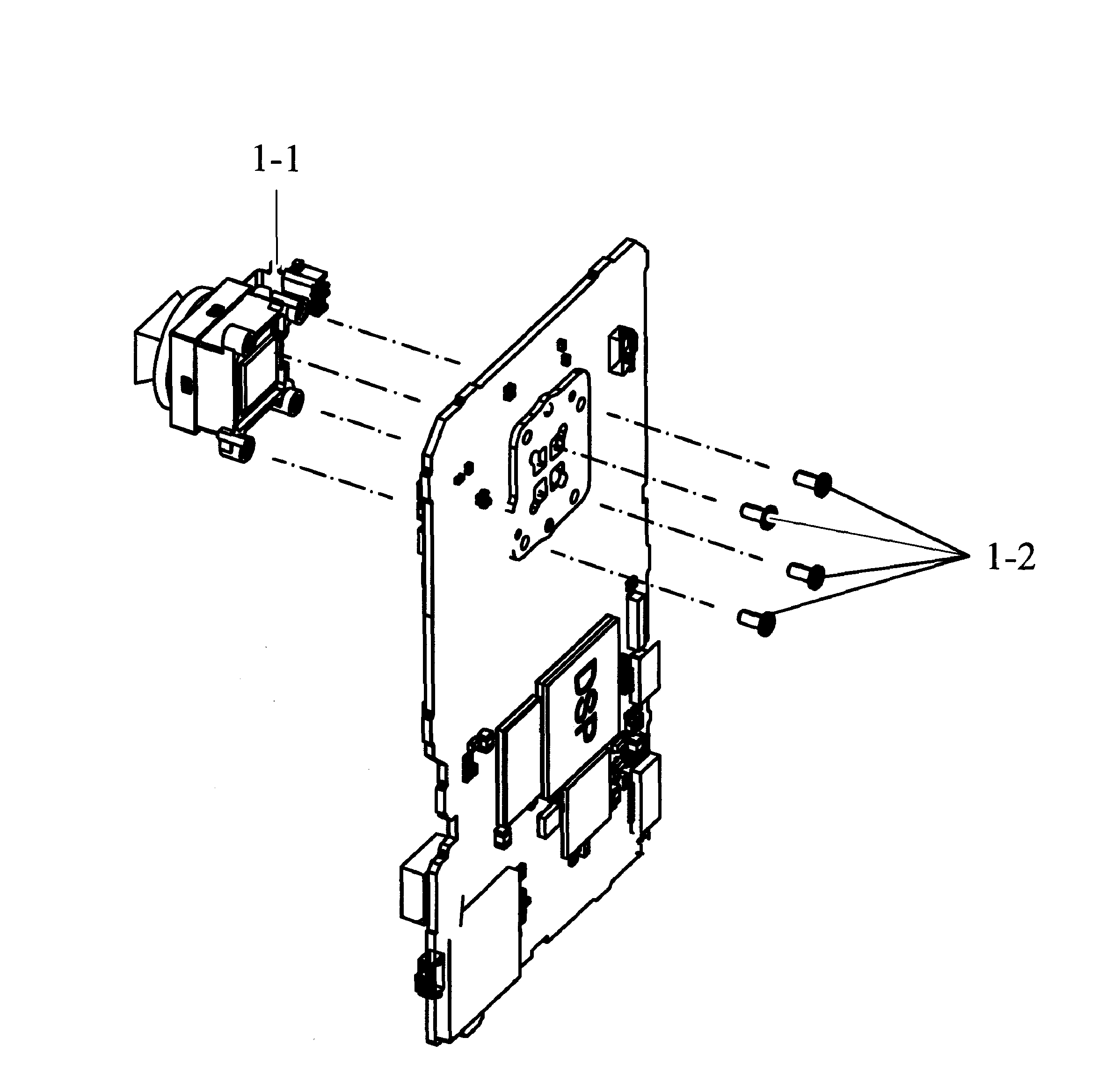 Samsung HMX-W300RN/XAA-0001 main pcb diagram