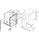 Bosch SHE3AR72UC/08 cabinet diagram