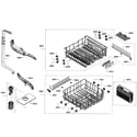 Bosch SHE3AR72UC/08 baskets diagram