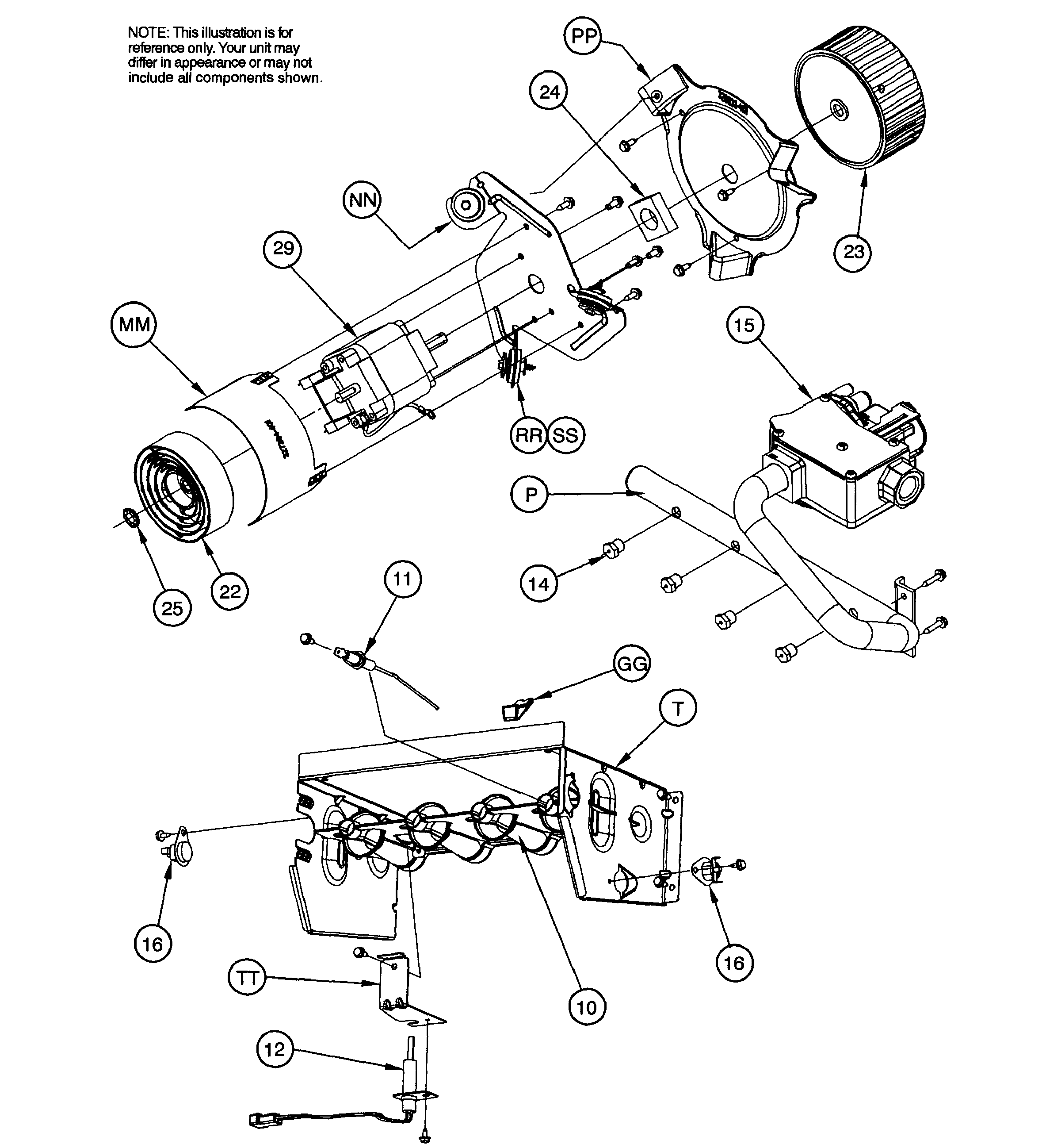 ICP F8MTL1352422A1 furnace 2 diagram
