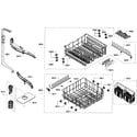 Bosch SHX3AR72UC/08 baskets diagram