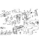 DeWalt DC233KL TYPE3 drill hammer diagram