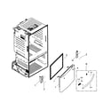 Samsung RF220NCTASR/AA-01 freezer door diagram