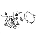 Generac GP6500E-5941-1 crankase cover diagram