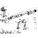 DeWalt DCD985B TYPE 1 drill hammer diagram