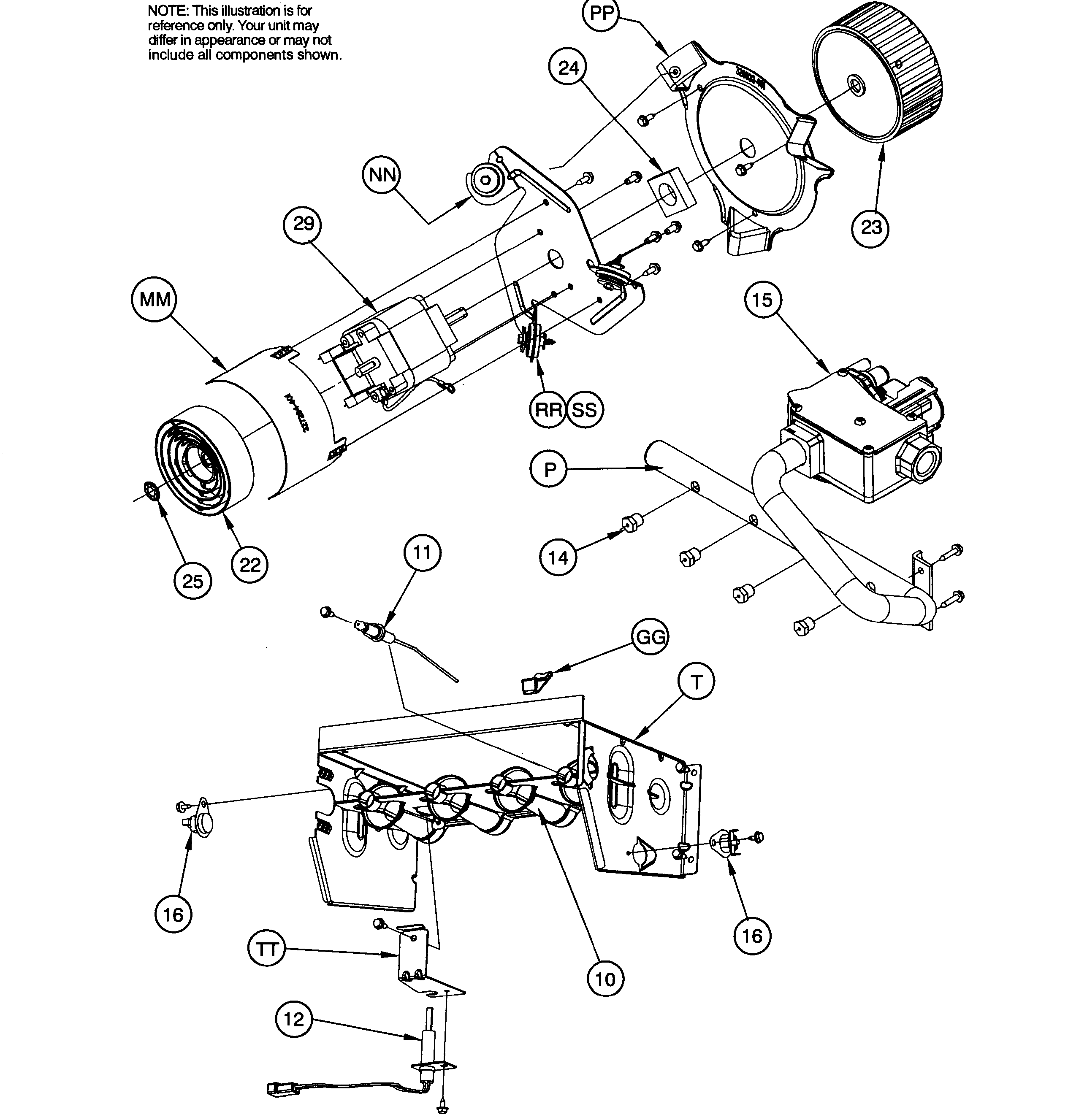 ICP N8MSN0701716A1 main assy diagram