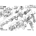Bosch HD19-2D drill hammer diagram