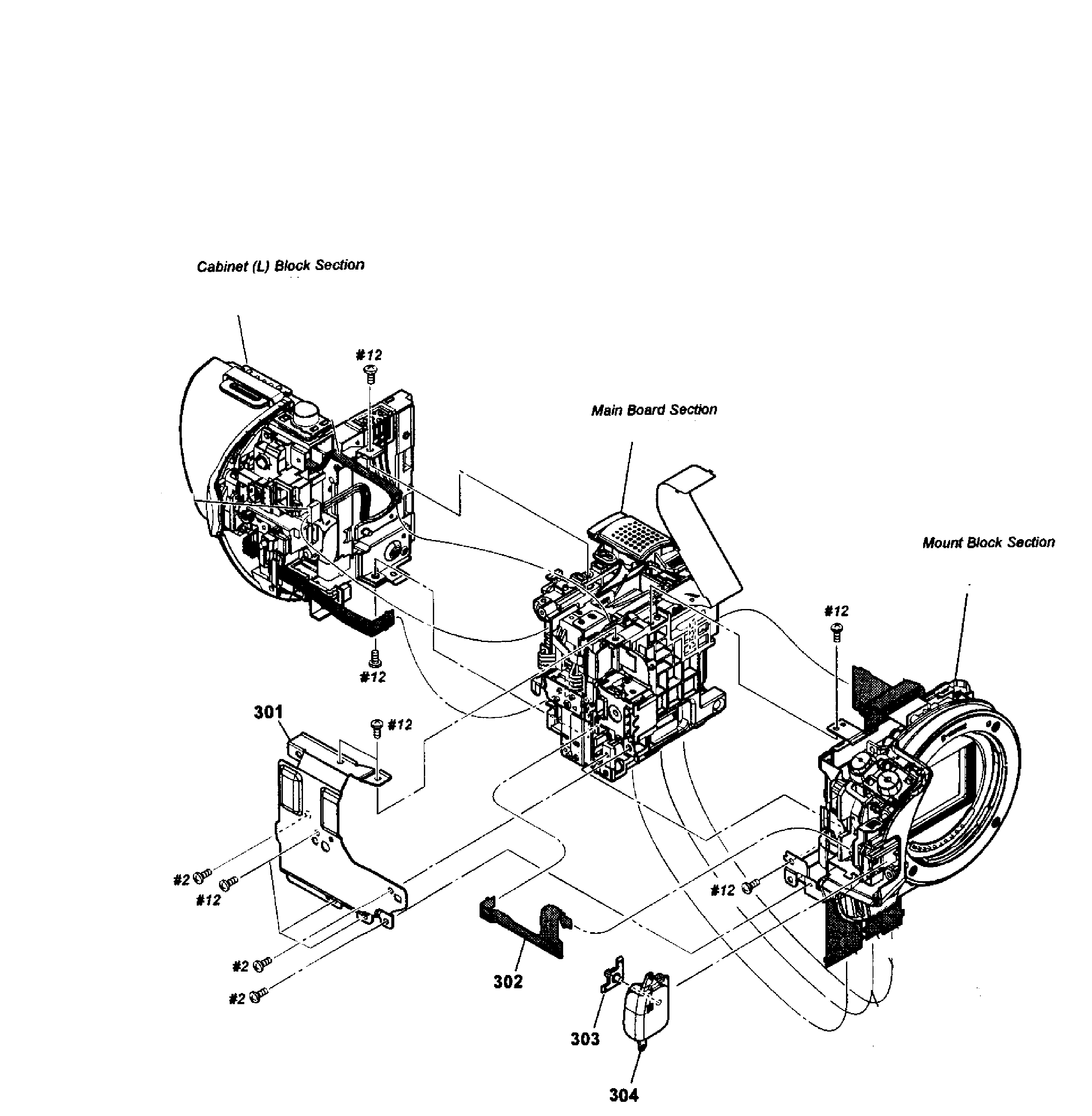 Sony NEX-VG20H section-3 diagram
