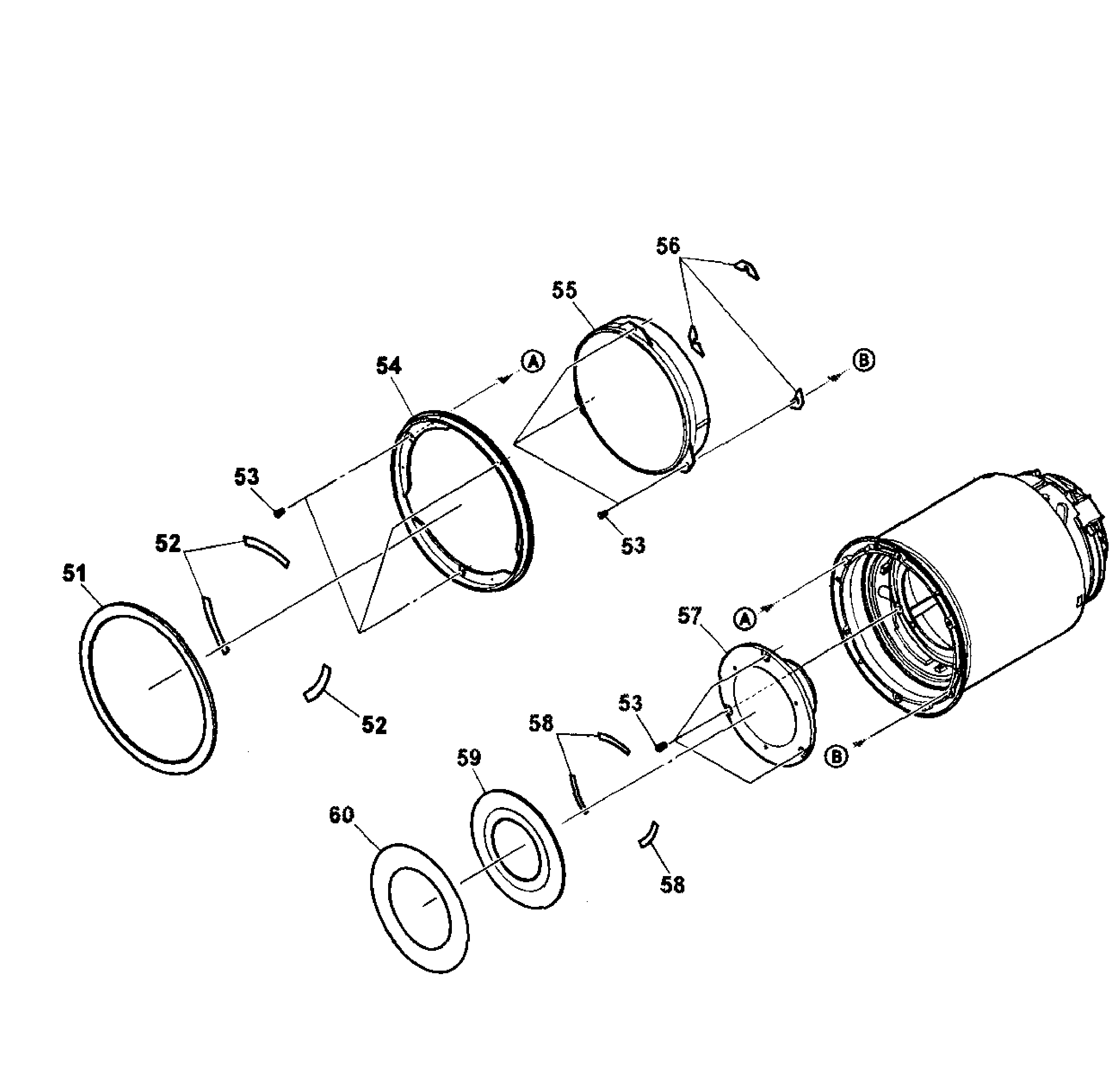 Sony NEX-VG20H lens group 1 diagram