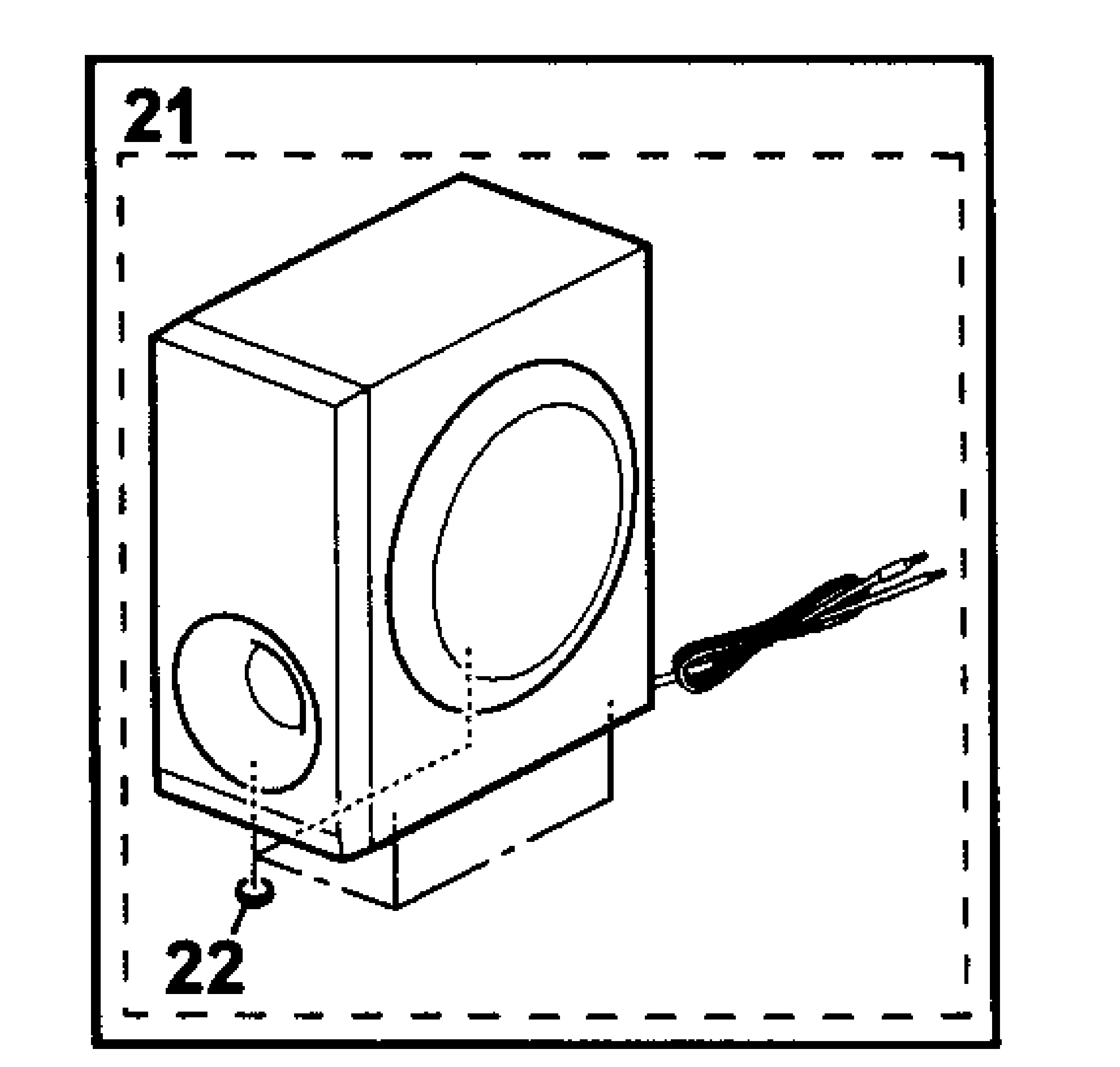 Sony DAV-TZ140 woofer diagram