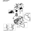 Sony HDR-CX580V top assy diagram