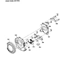 Sony HDR-CX580V front assy diagram