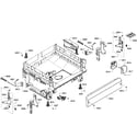 Kenmore Elite 63013913014 base assy diagram