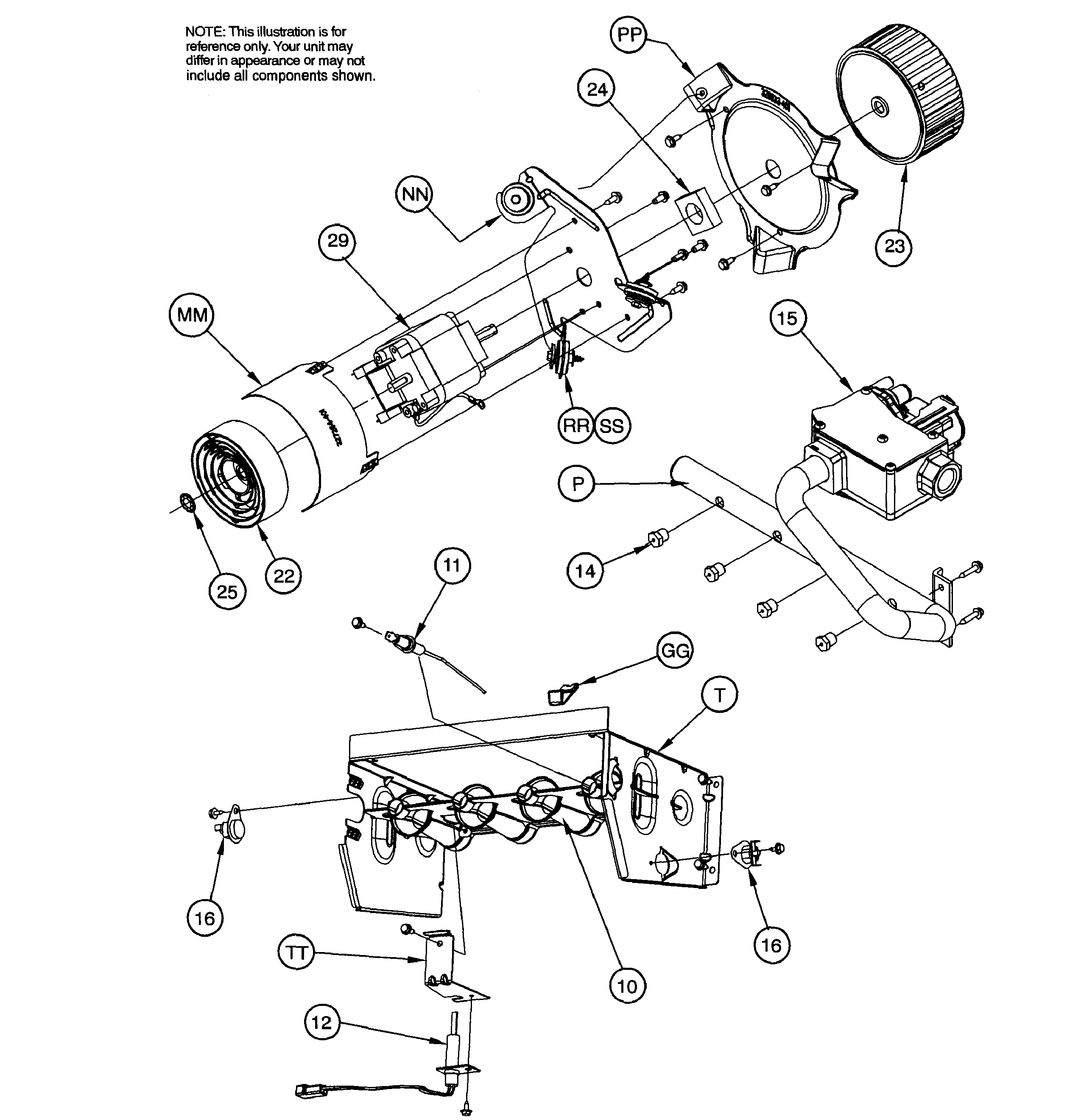 ICP F8MVL1352422A1 main assy diagram