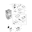 Samsung RFG296HDPN/XAA-01 refrigerator diagram