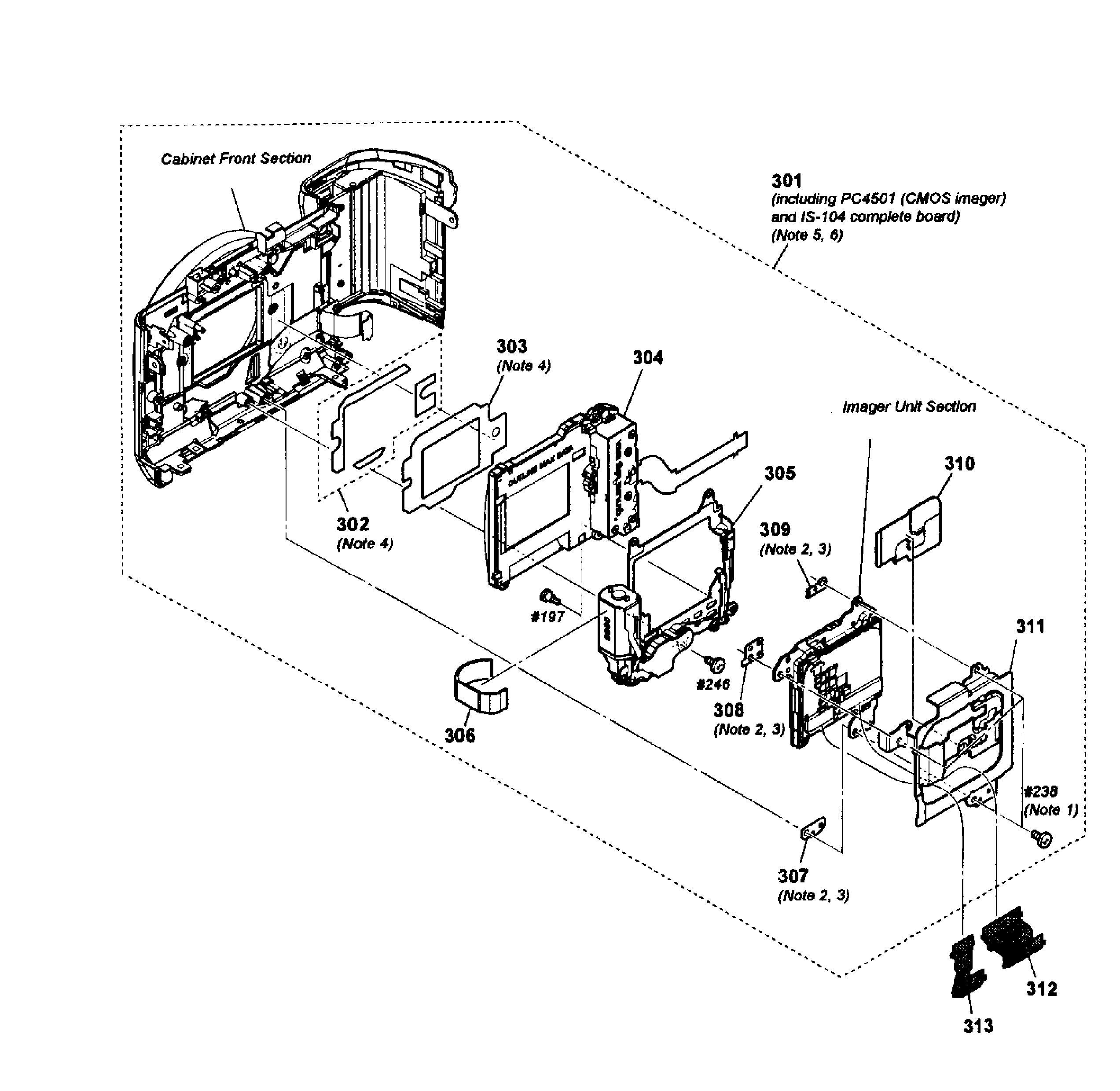Sony NEX-6 imager block diagram
