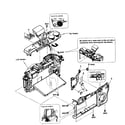 Sony NEX-7 rear assy diagram