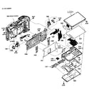 Sony NEX-7 lcd assy diagram