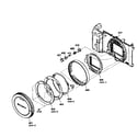 Sony NEX-7 front assy diagram