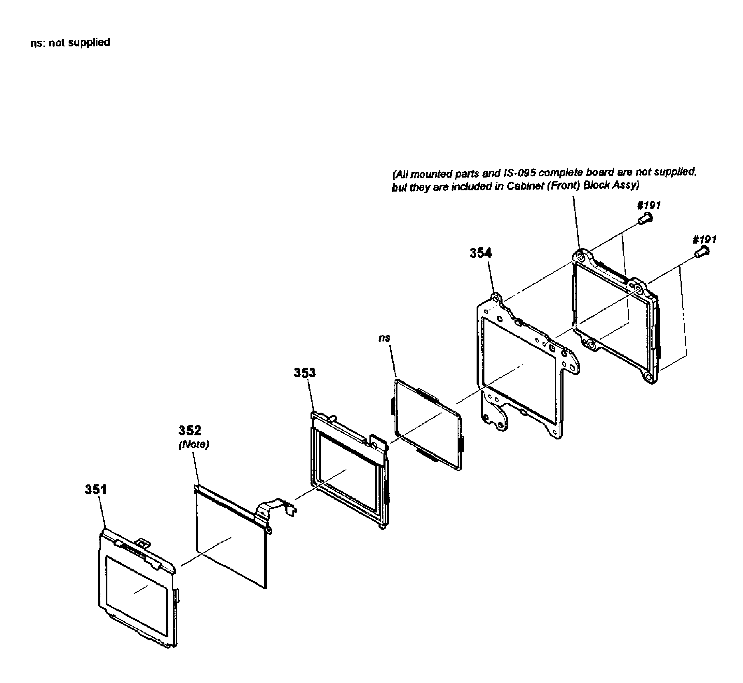 Sony NEX-7K imager unit diagram