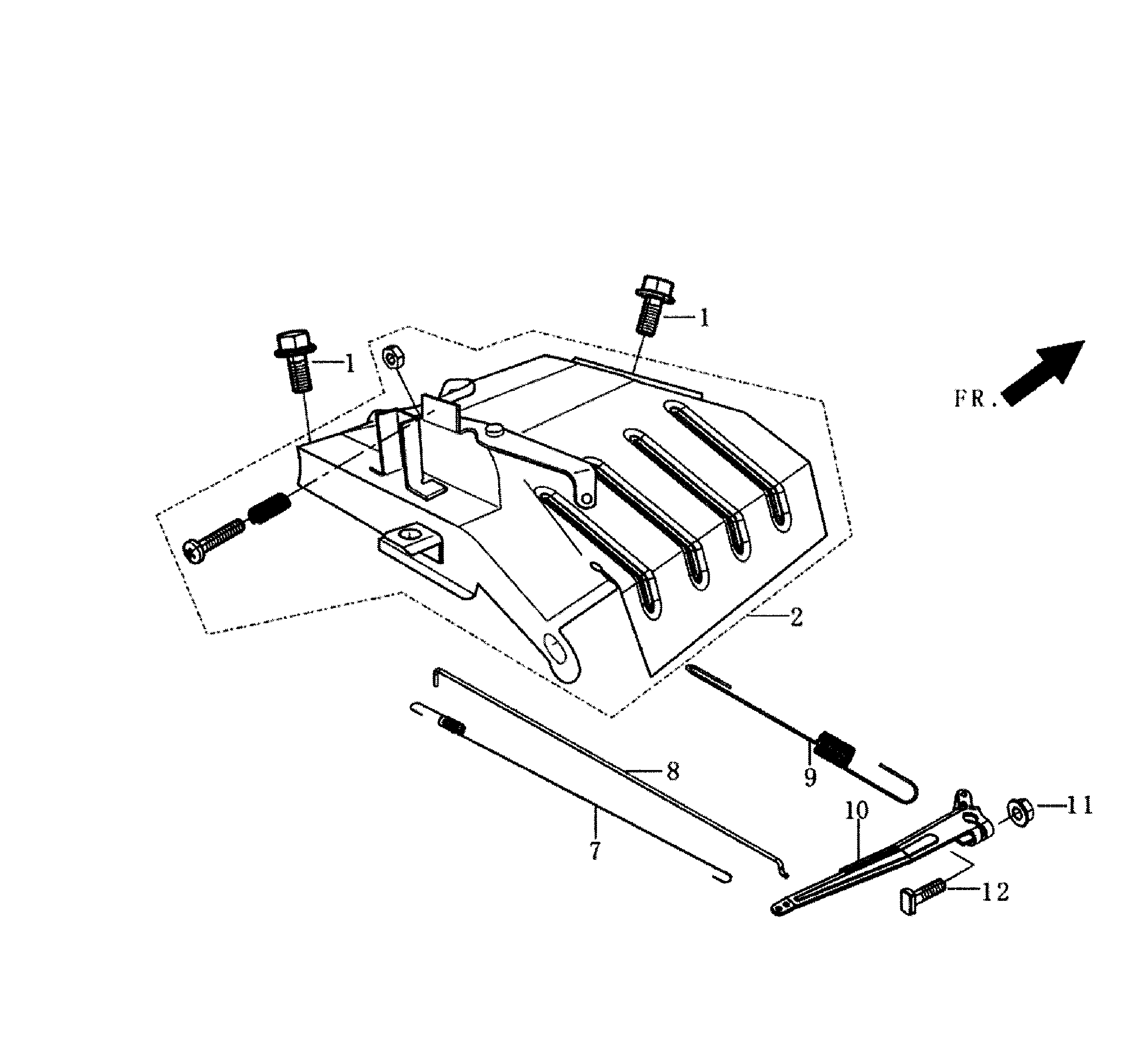 Generac GP5500-5939-4 control assy diagram