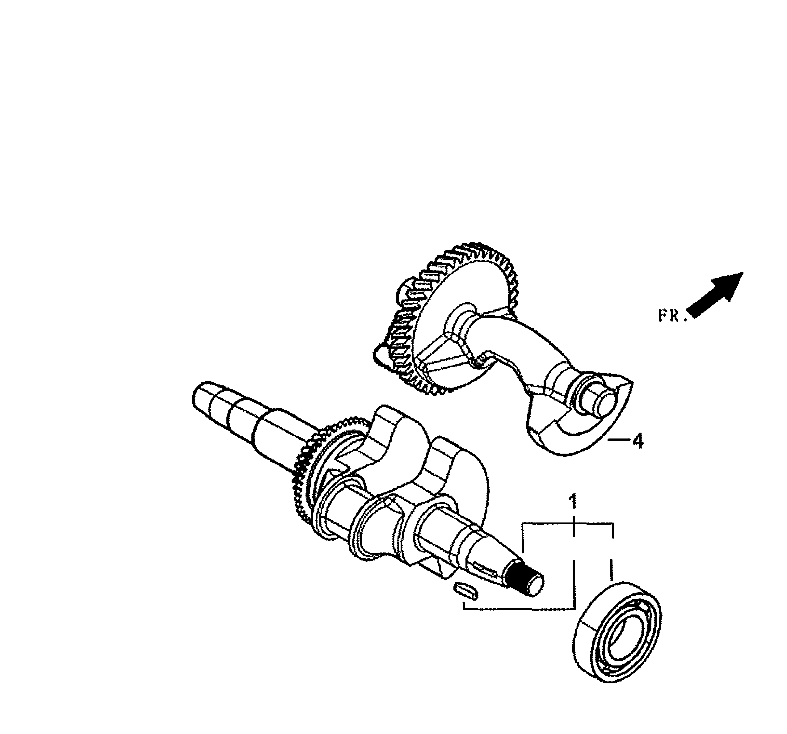 Generac 5939-4 crankshaft diagram