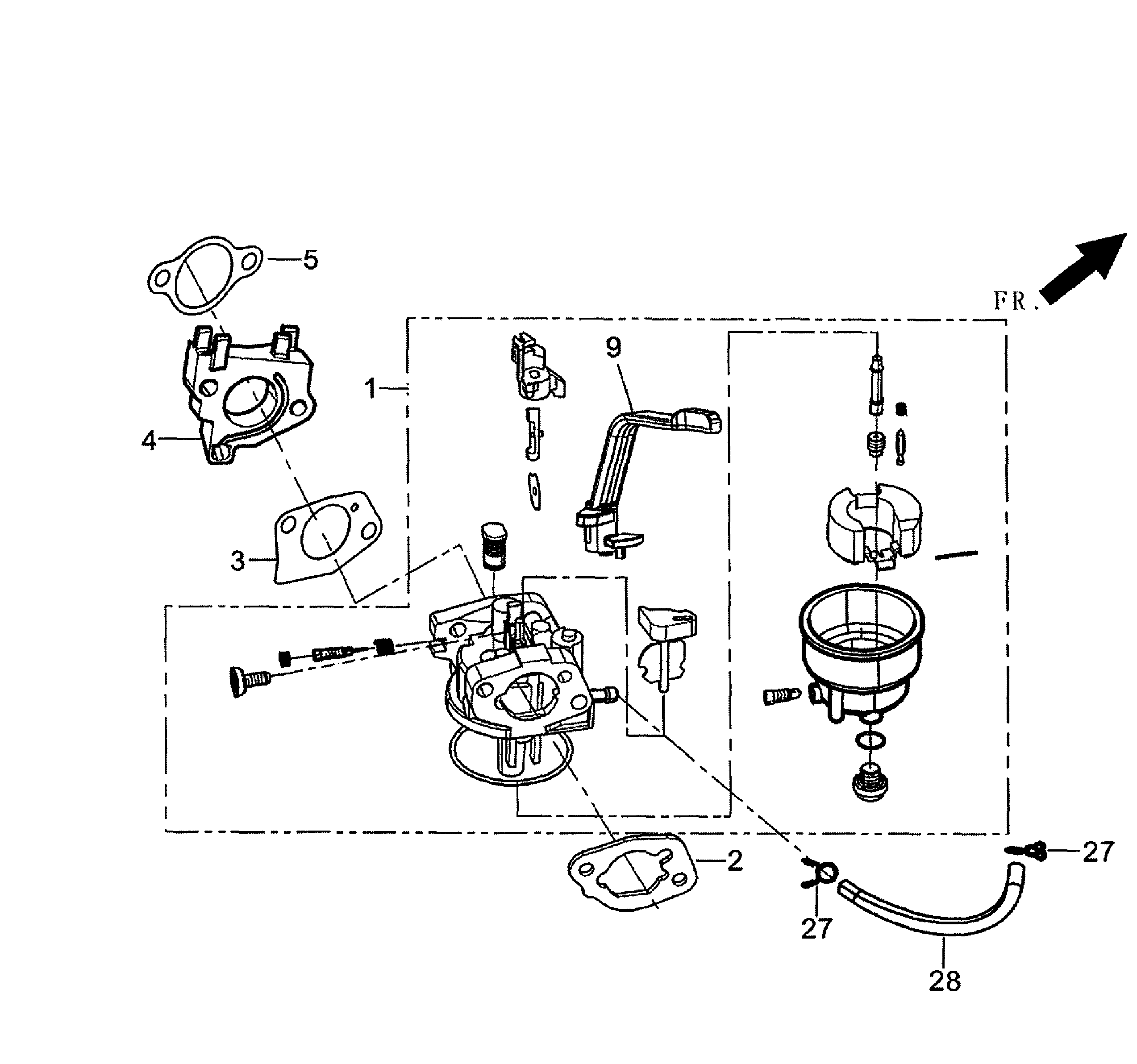 Generac 5939-4 carburetor diagram