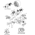 Generac XG7000-5797-0 frame assy diagram