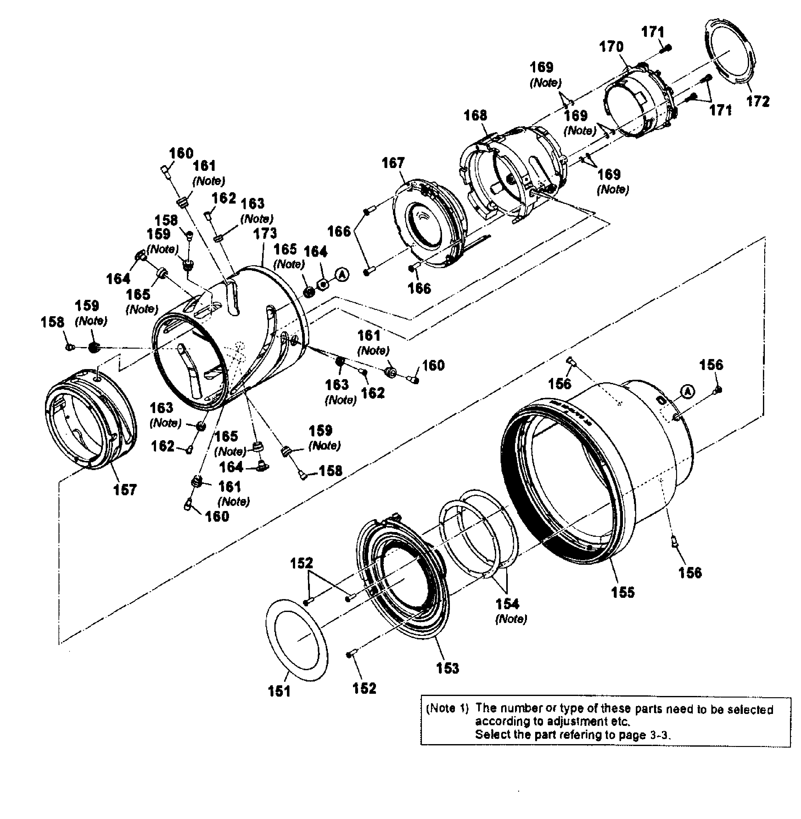 Sony SLT-A77VQ lens sal1650-4 diagram