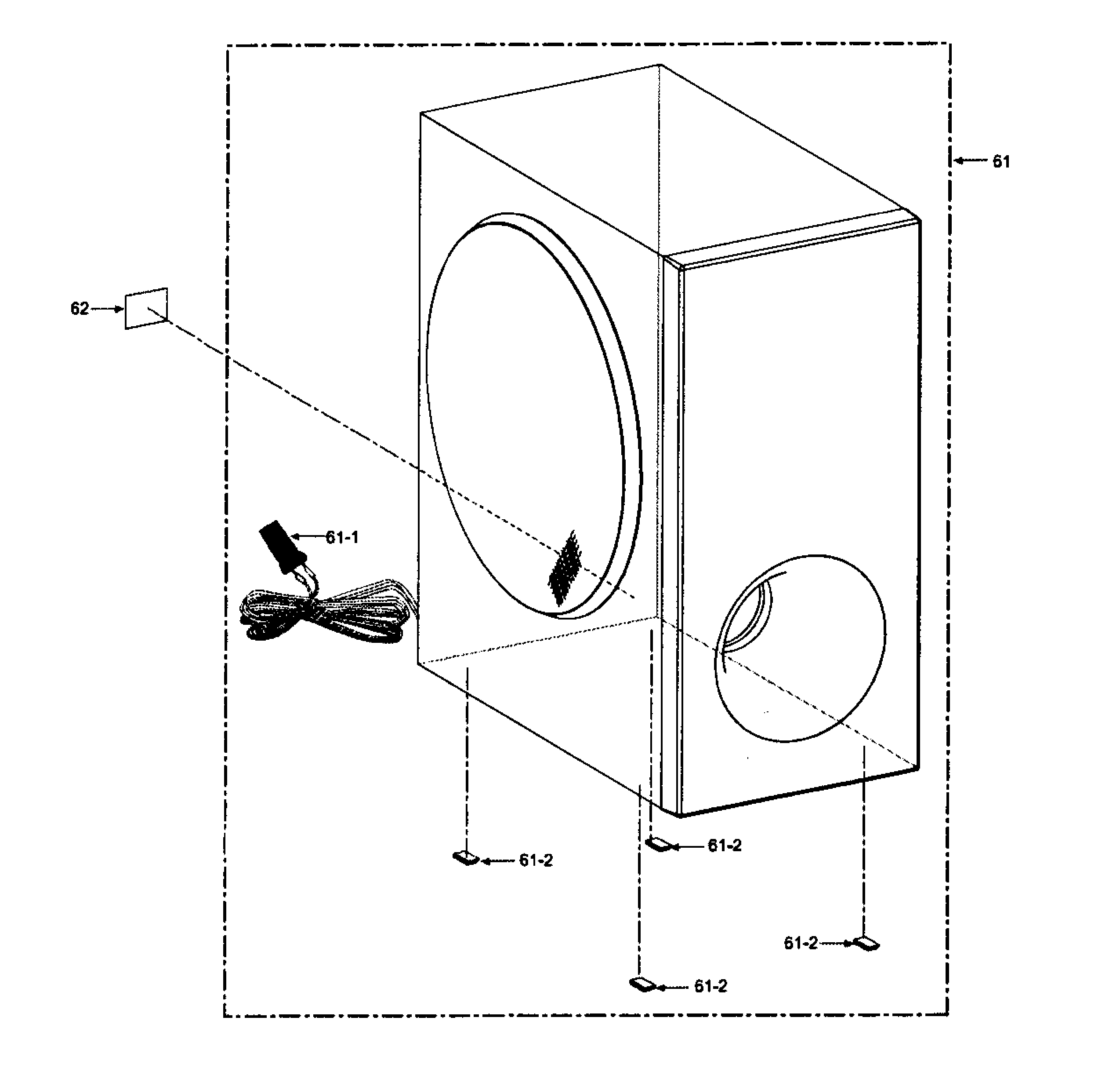 Panasonic SC-BTT195P speaker diagram