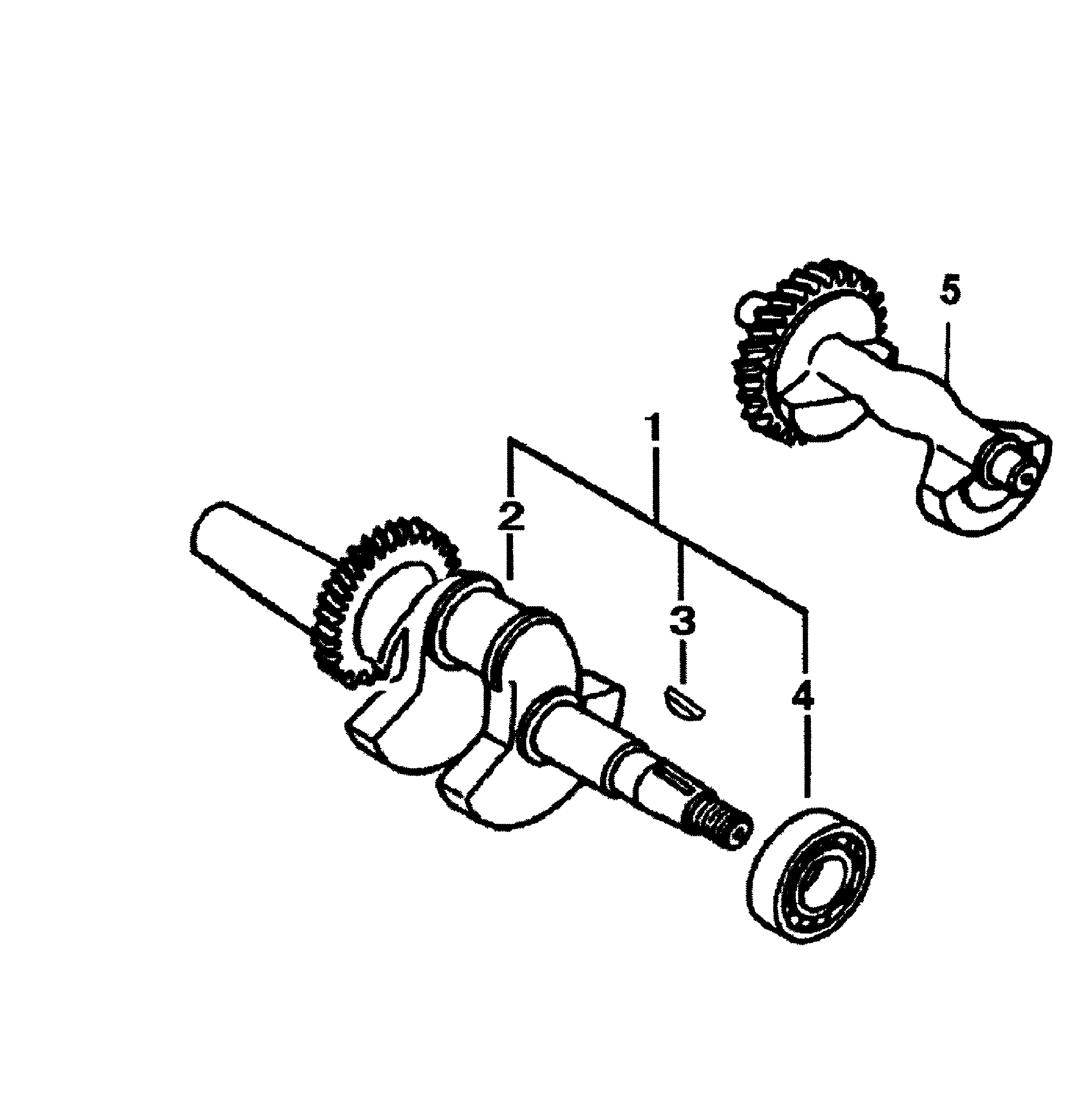 Generac 5940-0 crankshaft diagram