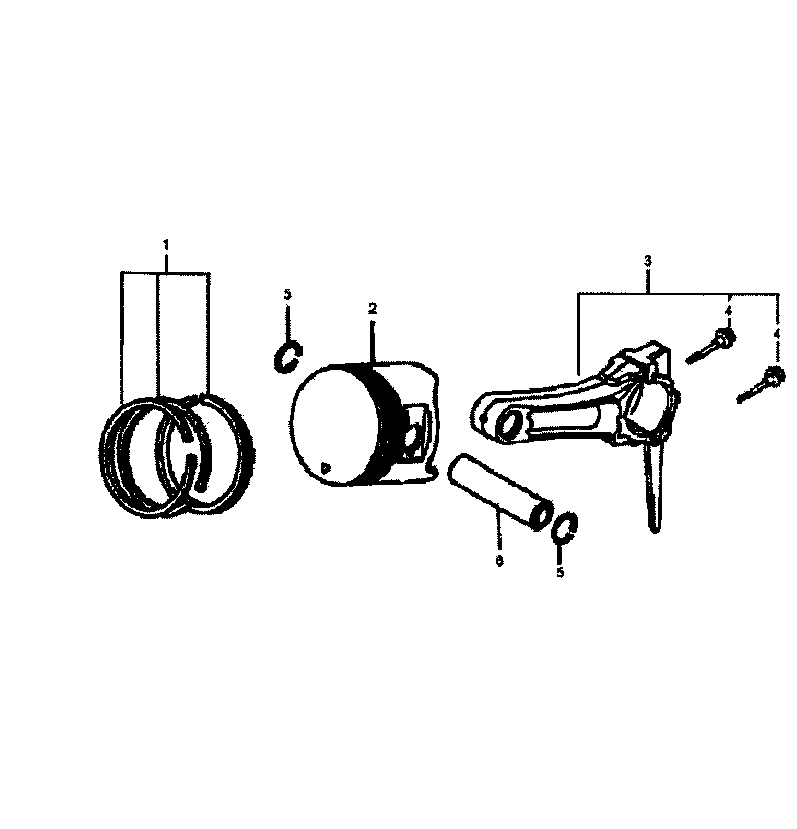 Generac 5940-0 piston assy diagram